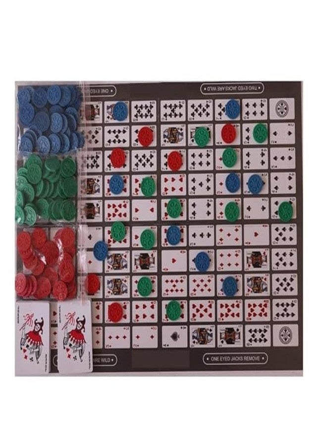 Space Enterprises Sequence Board Game for Family & Friends - Classic Strategy Game for All Ages | Party Game, Family Night Fun, and Competitive Play (2-12 Players) - Image 4
